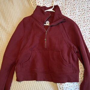 Lululemon funnel neck scuba